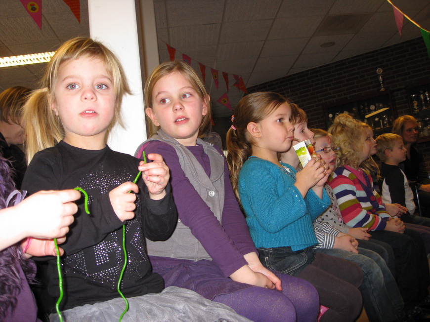 Sinterklaasfeest op papa's werk